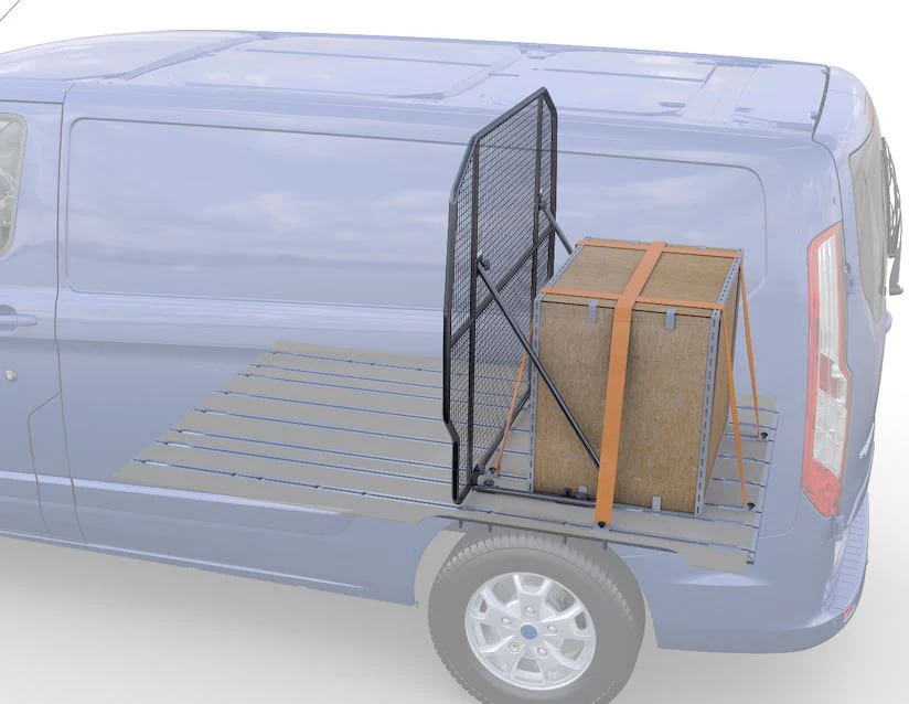Original Ford Transit Custom Sistema de retención de carga bloques deslizantes con ganchos de fijación. - Image 2