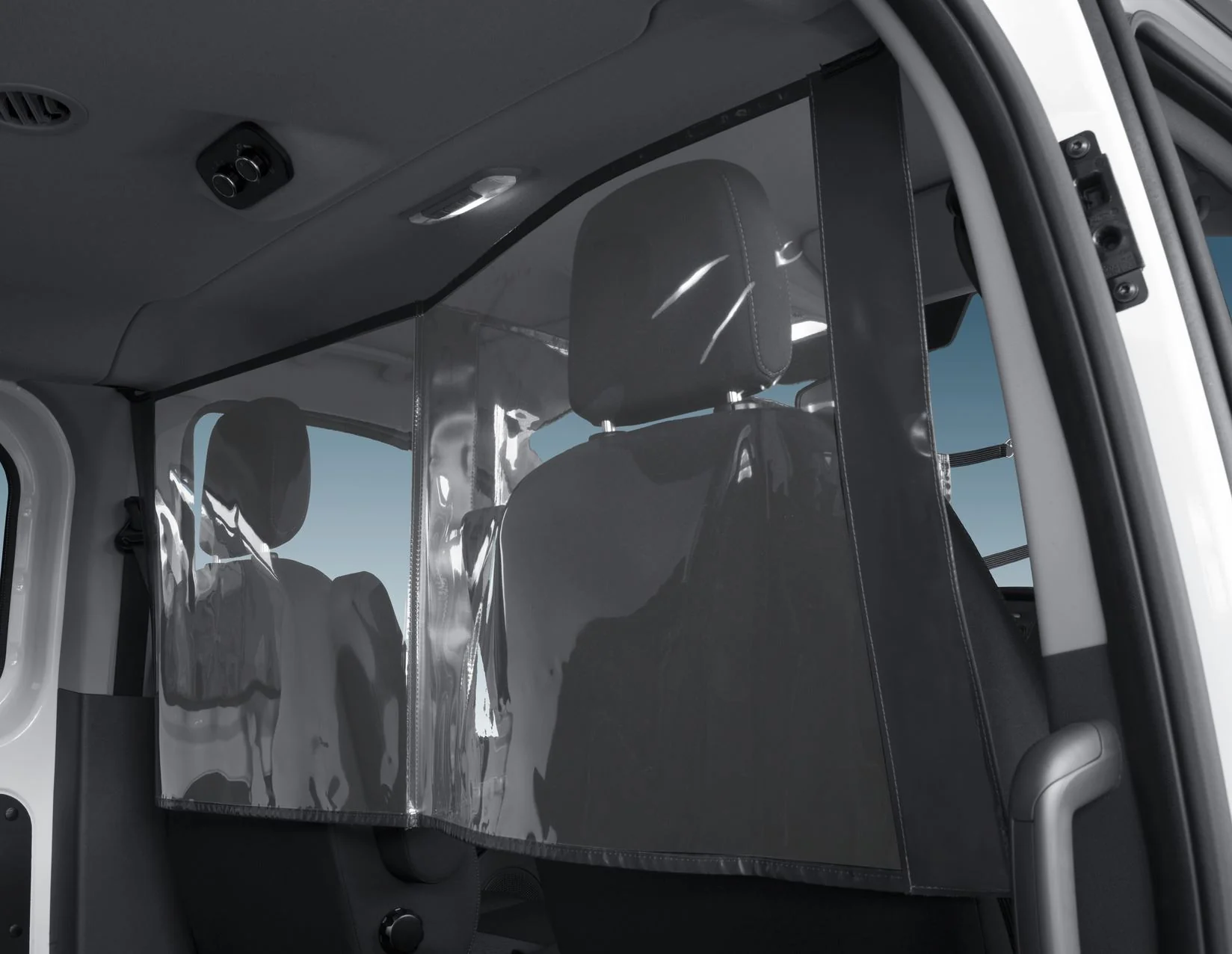 Original Ford Transit Mampara divisoria flexible pantalla protectora