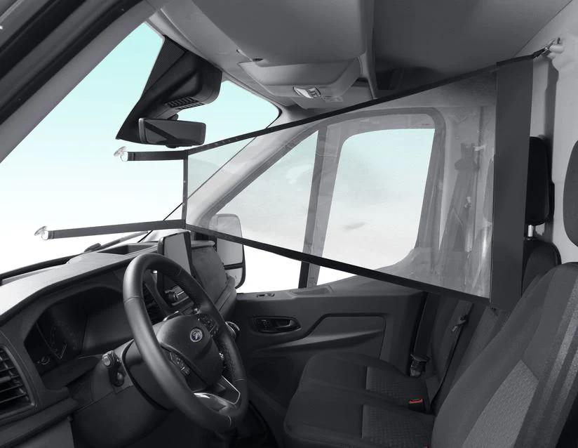 Original Ford Transit Mampara divisoria flexible pantalla protectora - Image 8