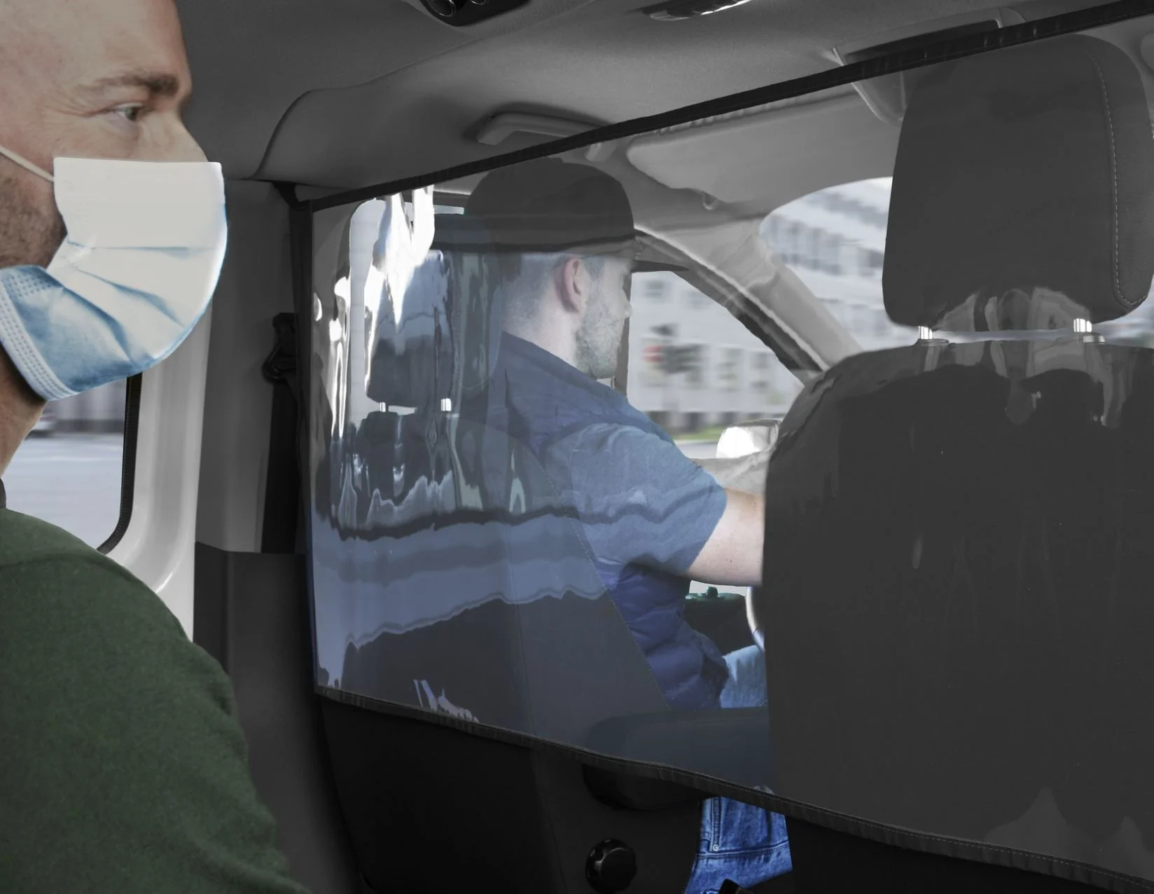 Original Ford Transit Mampara divisoria flexible pantalla protectora