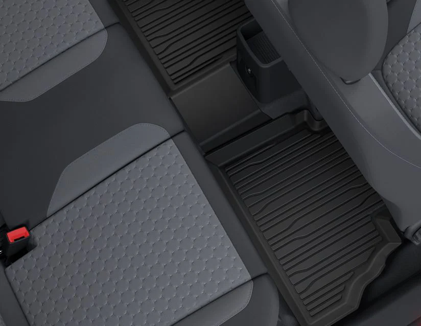 Original Ford Transit/Tourneo Courier Alfombrillas de goma traseras - Image 2