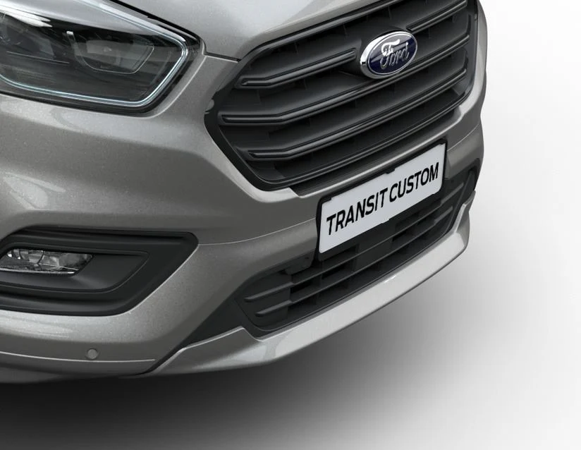 Original Ford Transit/Tourneo Custom Alerón delantero en color plata. - Image 12