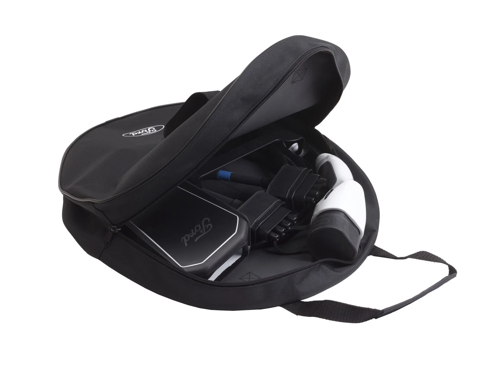 Original Ford Kuga Mustang Mach-E Explorer 2019+ Bolsa para cable de carga negra 2495739 - Image 5