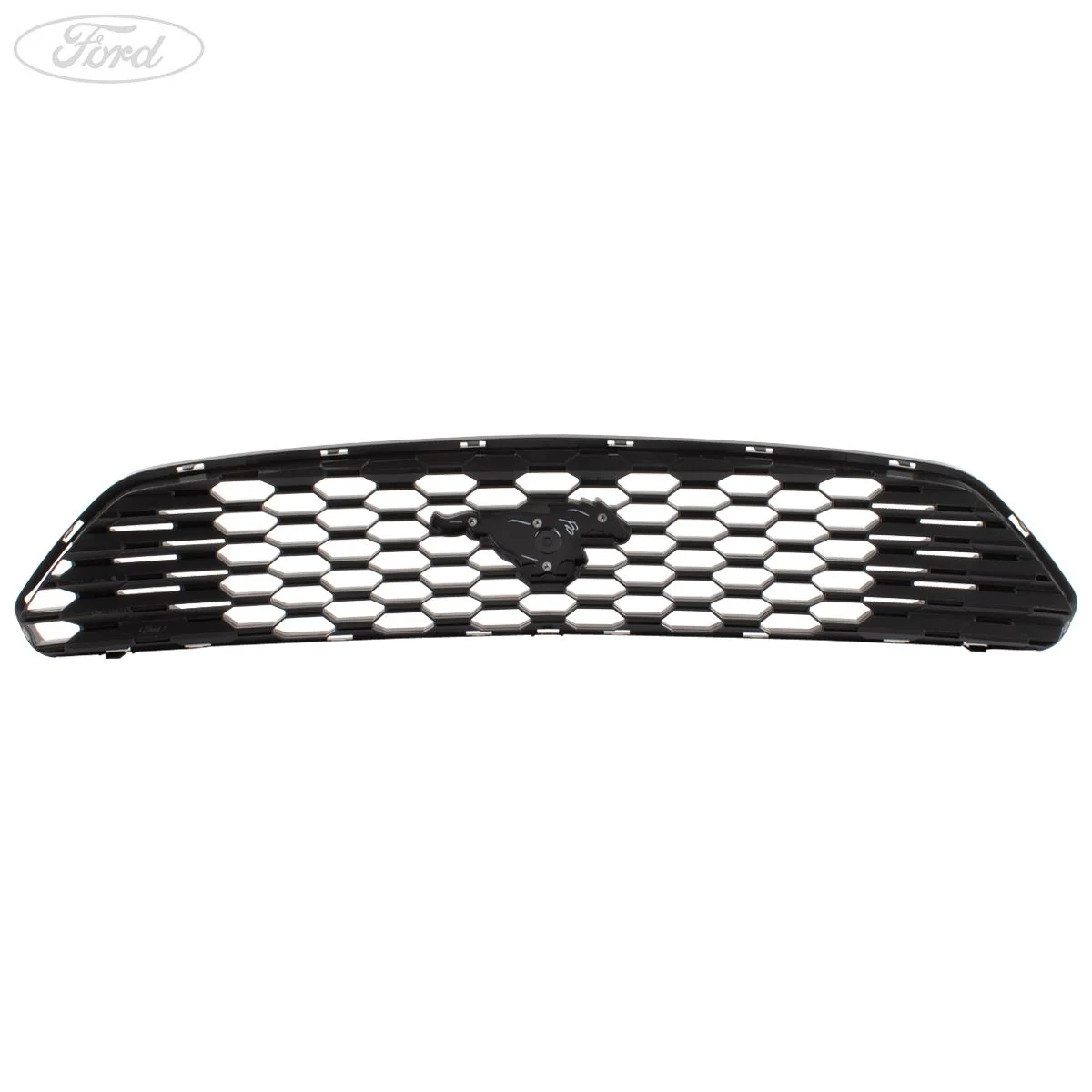 Parrilla del. Mustang negro carbono con emblema 03/2015- 1927986 - Image 3