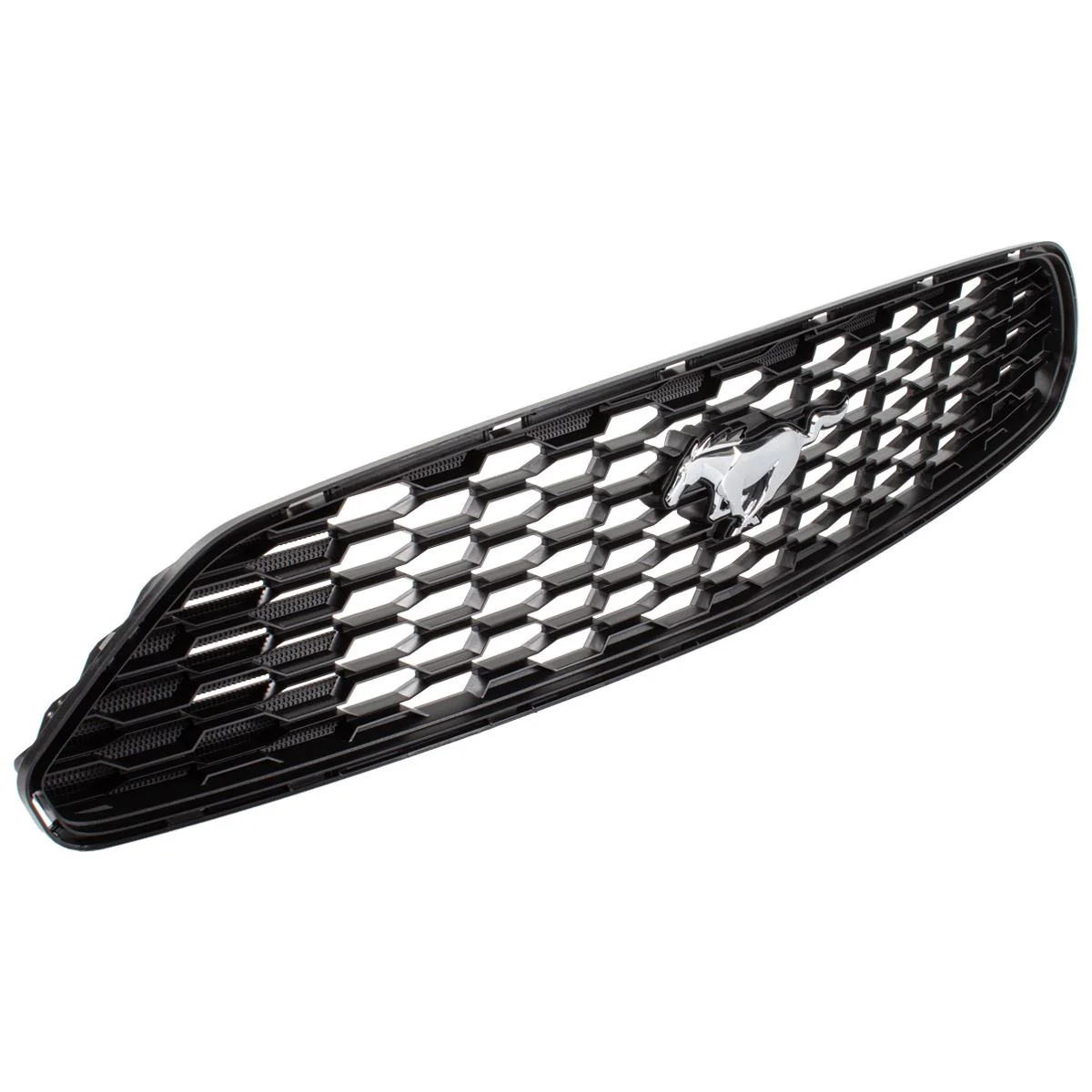 Parrilla del. Mustang negro carbono con emblema 03/2015- 1927986 - Image 6