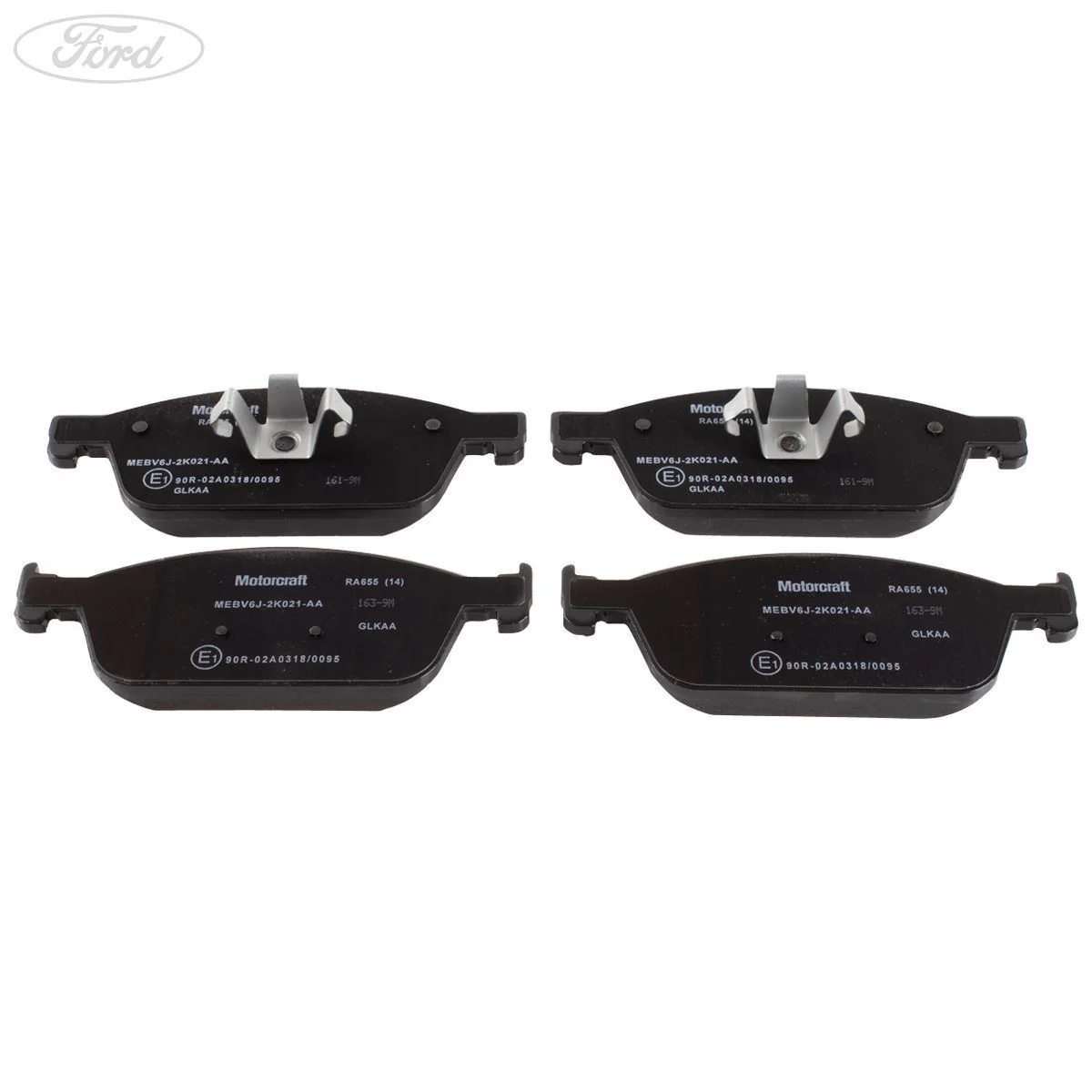 Pastillas de freno delanteras Motorcraft originales para Ford Focus ST Kuga Transit Connect 2039733 - Image 4