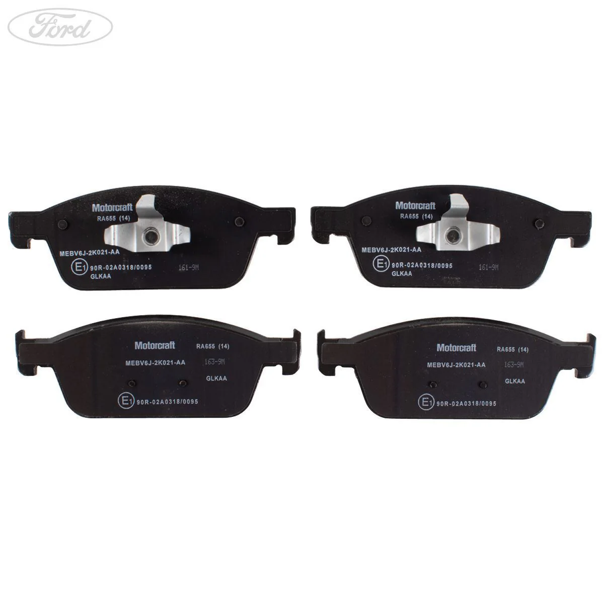 Pastillas de freno delanteras Motorcraft originales para Ford Focus ST Kuga Transit Connect 2039733 - Image 6