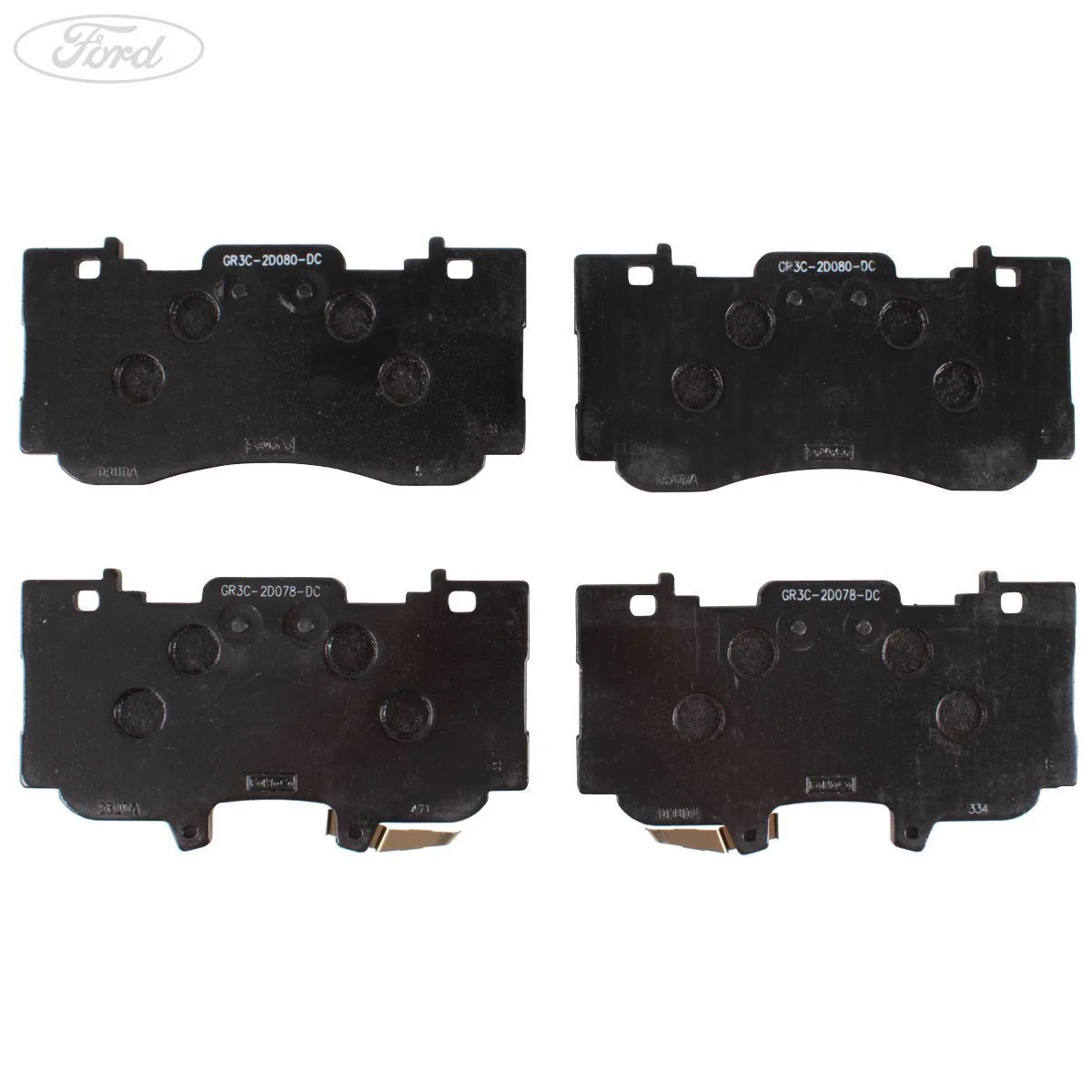 Pastillas de freno Premium Turbo Pack originales para Ford Mustang 2015-2023 2044140 - Image 5