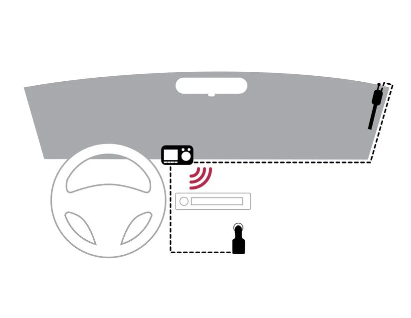 Pioneer* Adaptador de radio digital DAB+ SDA-11DAB,con Bluetooth. - Image 7