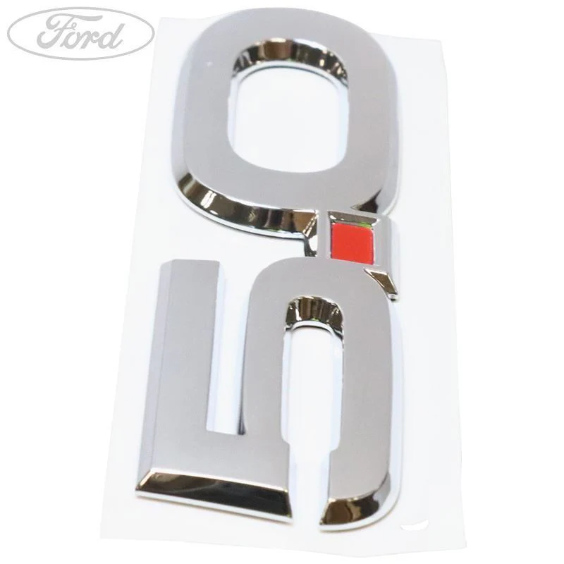 Placa con emblema del alerón delantero O/S (lado del pasajero) original para Ford Mustang GT 5.0 2016-2023 5311262 - Image 3