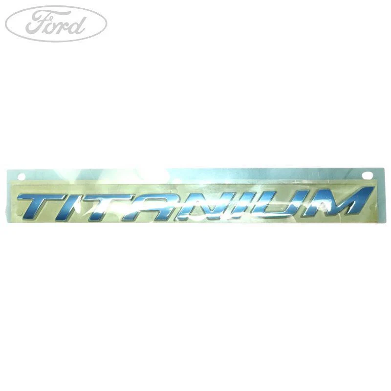 Placa con emblema Titanium cromado original para Ford Kuga 2016-2058348 - Image 3