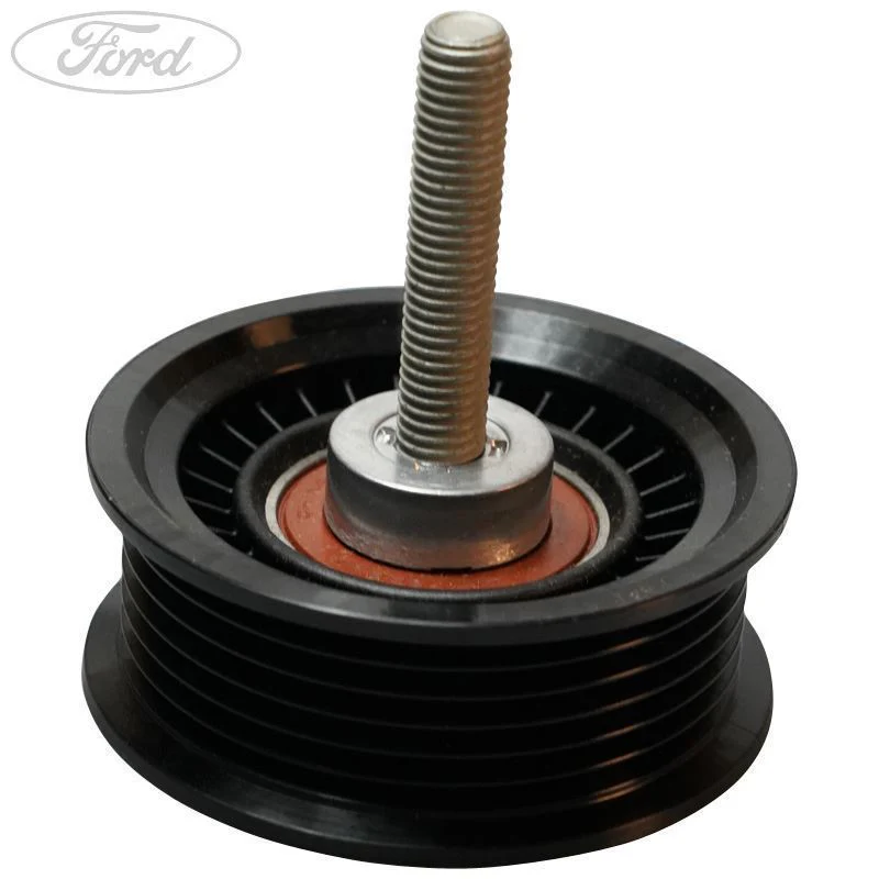 Polea tensora auxiliar curvada original para Ford Ranger 2.5 gasolina (sin aire acondicionado) 1722303 - Image 2