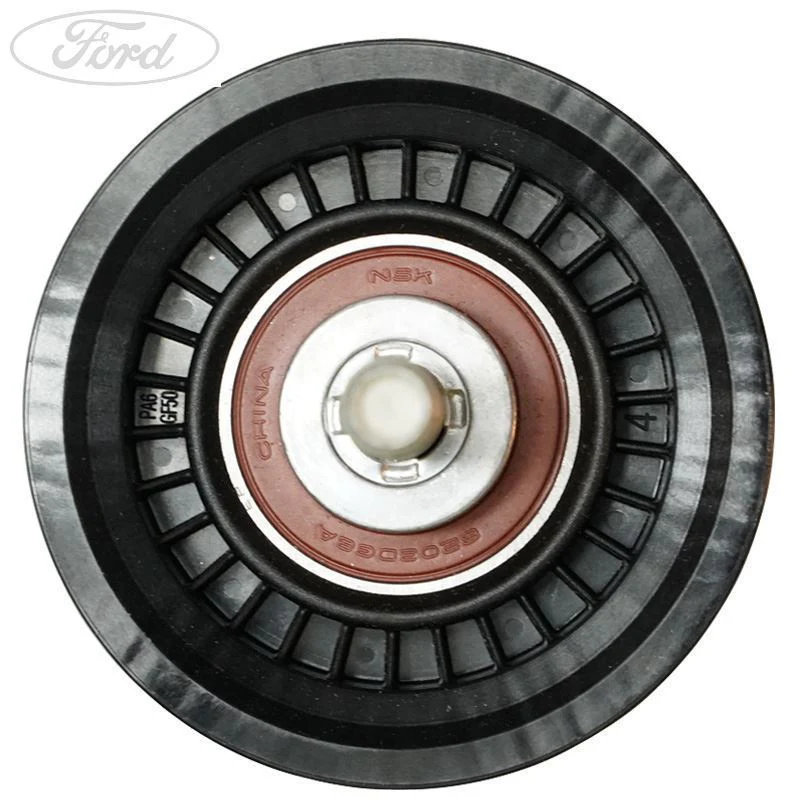 Polea tensora auxiliar curvada original para Ford Ranger 2.5 gasolina (sin aire acondicionado) 1722303 - Image 3