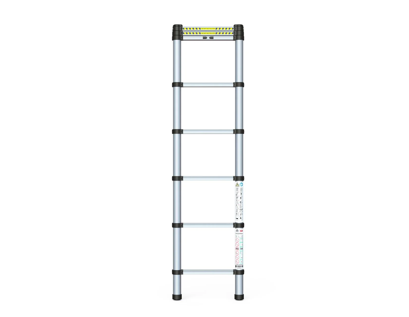 Q-Top® (Q-Tech)* Escalera telescópica Get-Up de 6 peldaños - Image 5