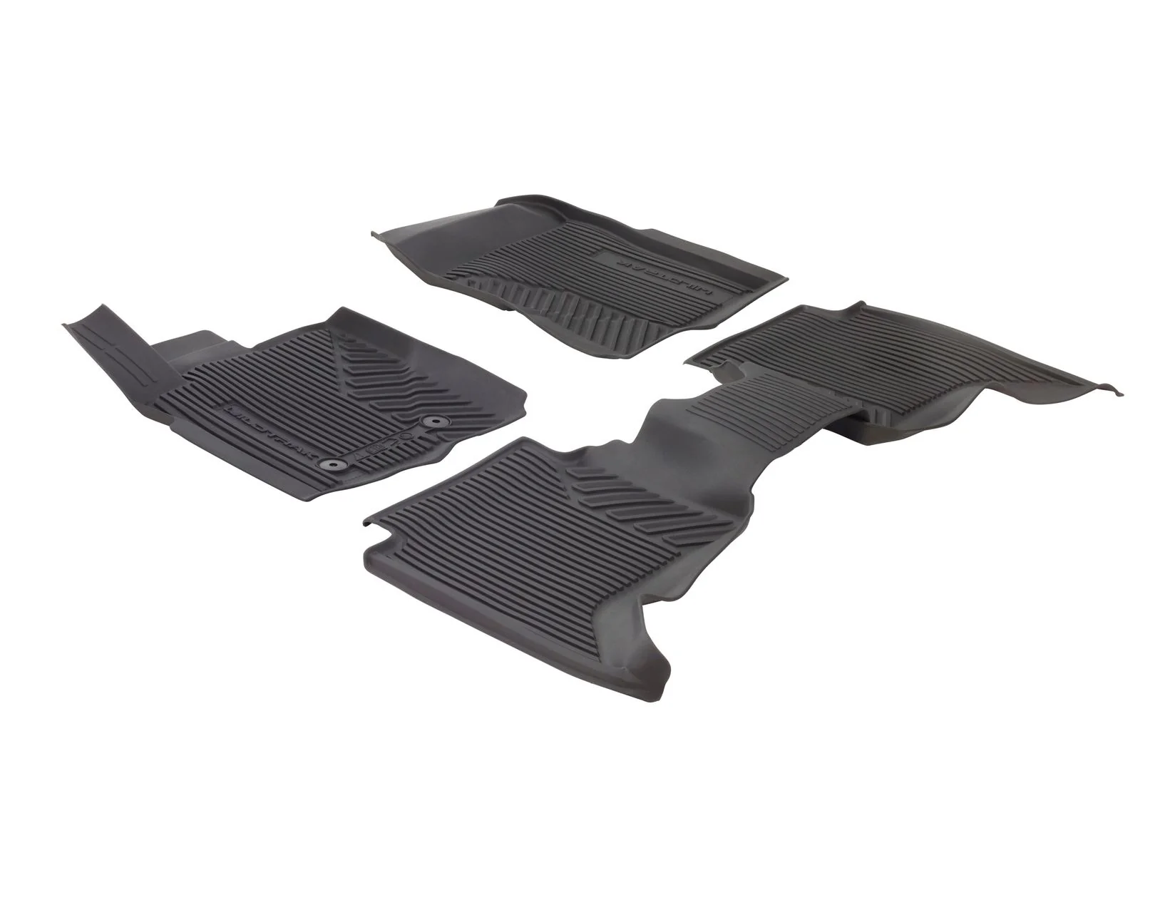 Kit de alfombrillas de goma delanteras y traseras Ranger Wildtrak automática 2022+ - Image 3