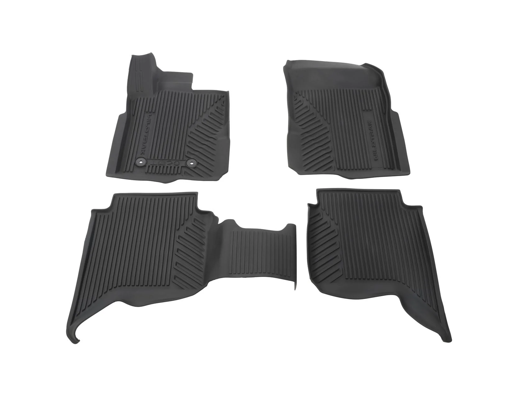 Kit de alfombrillas de goma delanteras y traseras Ranger Wildtrak automática 2022+ - Image 6