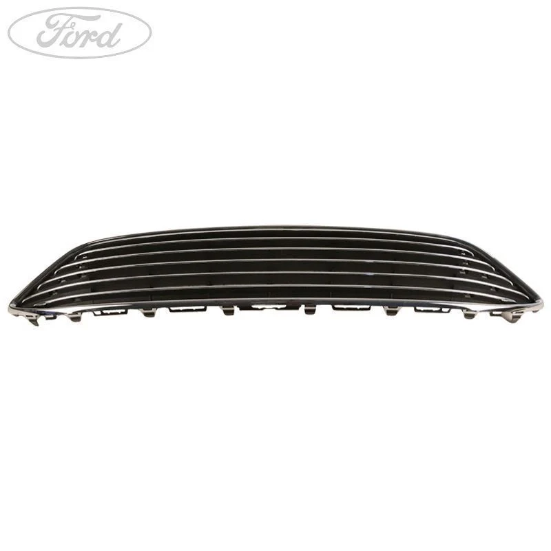 Rejilla de radiador delantera negra mallada con marco cromado original para Ford Focus 1873307 - Image 5