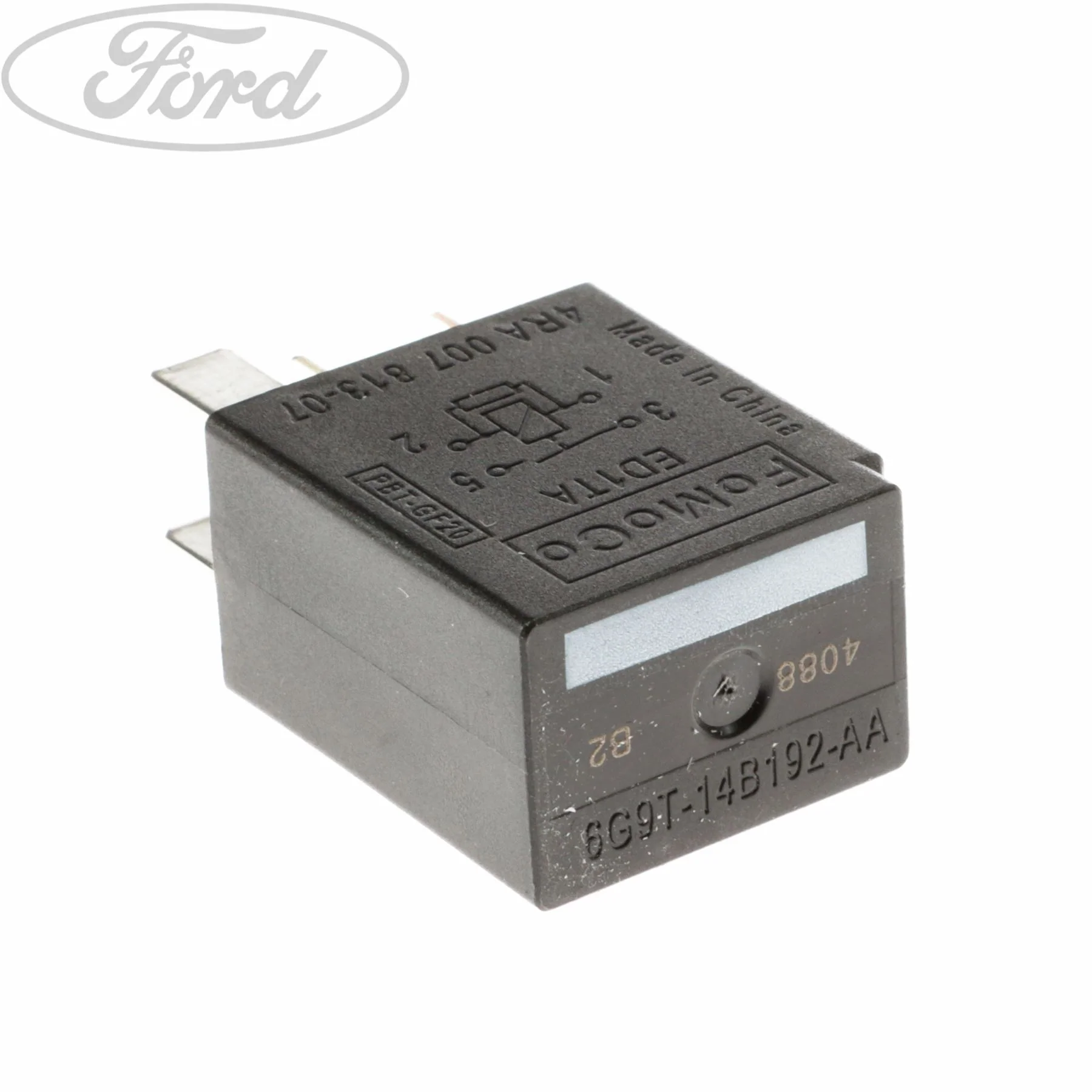 Relé negro de 20 amperios y 4 contactos Hella original para Ford Mondeo Galaxy Transit Mk71435419 - Image 5
