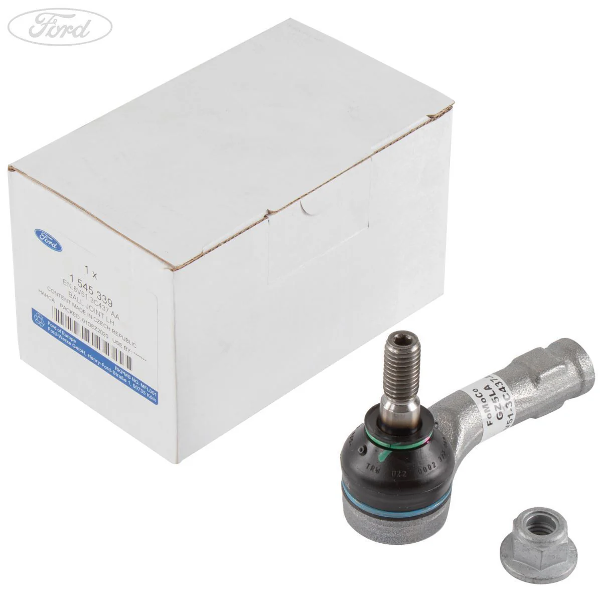 Rótula de dirección N/S (lado del conductor) delantera original para Ford Fiesta 1545339 - Image 8