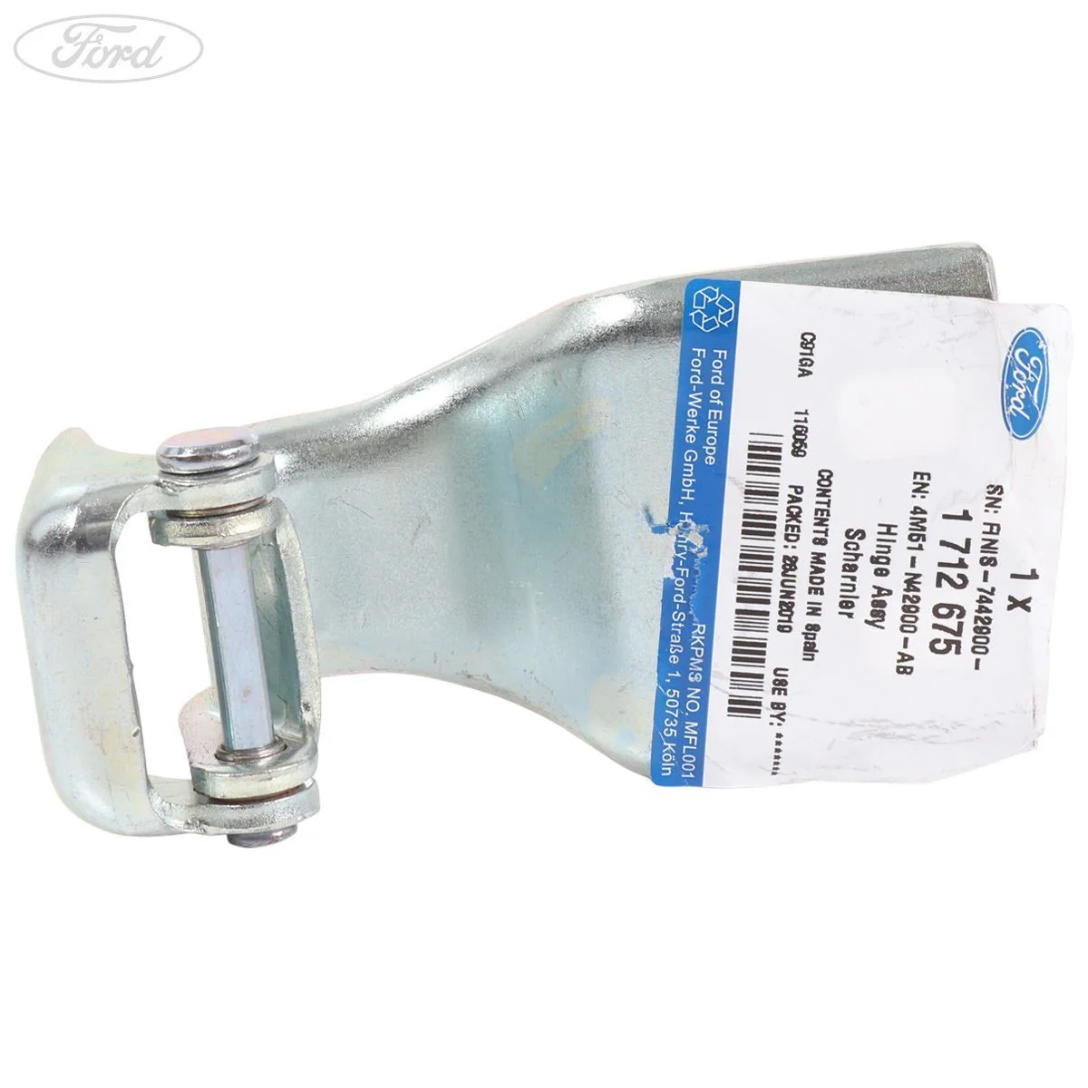 Ford S-Max/Galaxy 2006-2015 Bisagra Portón Trasero Negro 1712675 - Image 4