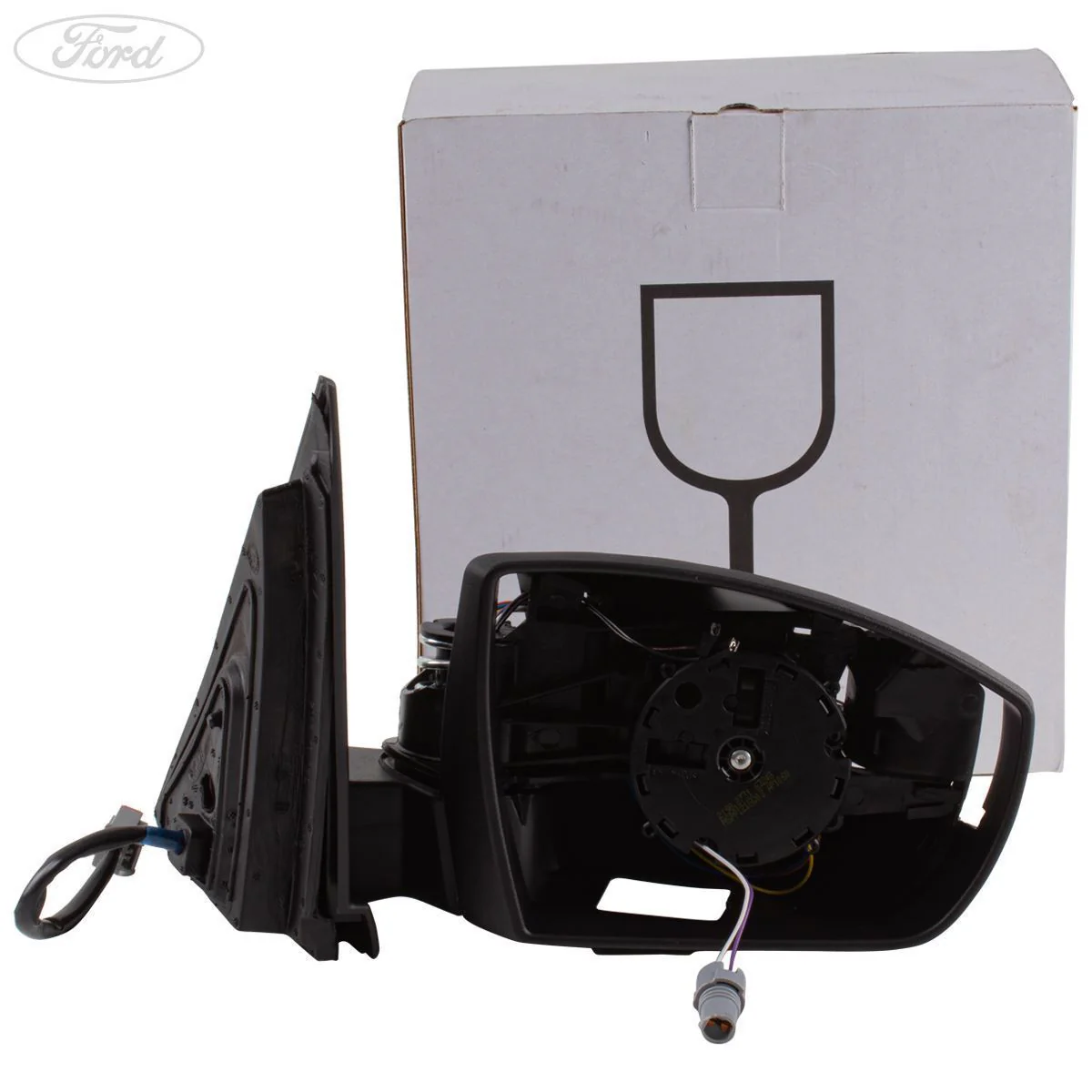 Ford S-Max/Galaxy 06-15 Espejo Retrovisor Exterior Calefacción Azul 1776302 - Image 4