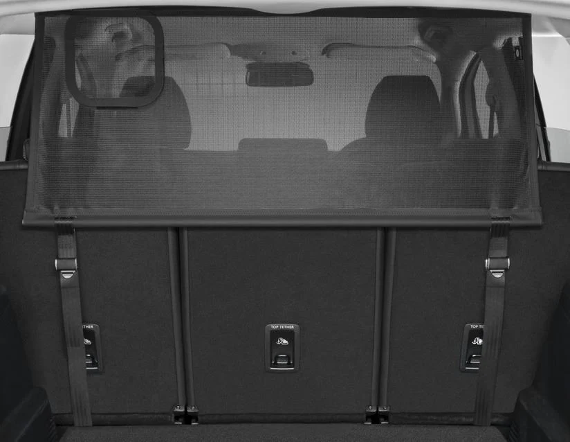 S-MAX Red de protección de carga se fija detrás de la 2ª fila de asientos. - Image 2