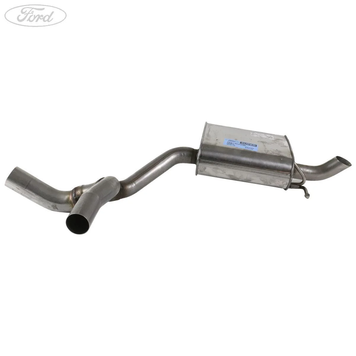 Silenciador trasero del escape N/S (lado del conductor) original para Ford Mondeo S-Max Galaxy 2.3 Duratec-HE 1699378 - Image 2