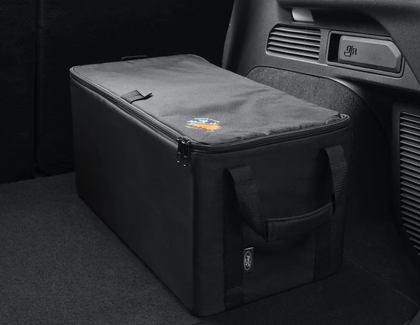 SISTEMA BOX-IN-BOX PARA USAR DENTRO DE LA MEGABOX DE FORD PUMA O COMO SOLUCIÓN DE TRANSPORTE INDEPENDIENTE PARA TODOS LOS DEMÁS VEHÍCULOS, EN COLOR NEGRO.
