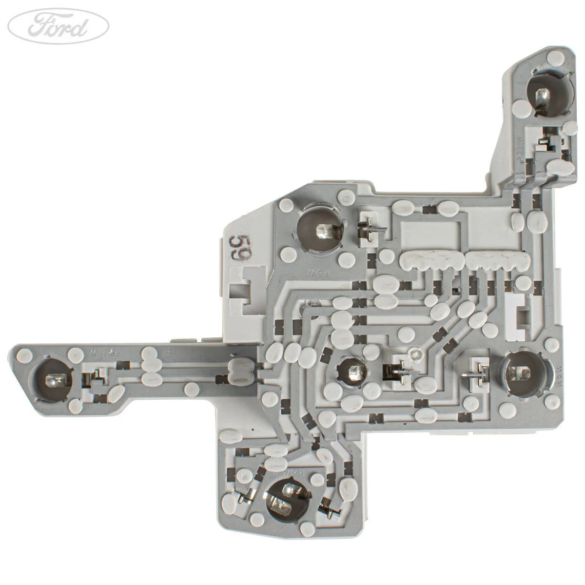 Soporte de bombilla de doble polo N/S (lado del conductor) original para Ford Mondeo 1327489 - Image 4