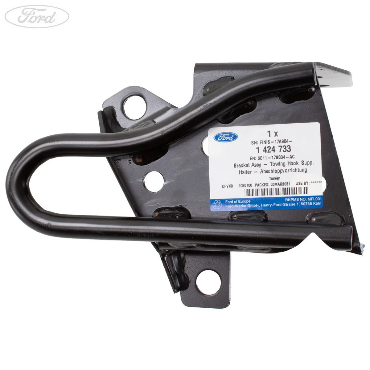Soporte de gancho de remolque original para Ford Transit 1424733 - Image 3