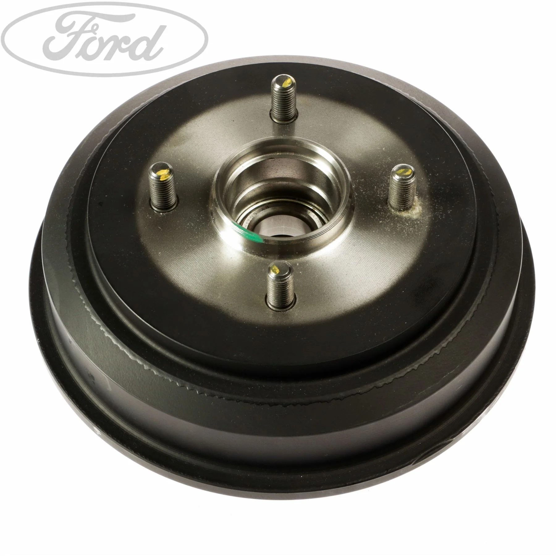 Tambor de freno trasero y buje de rueda de 203 mm (UNIDAD) original para Ford Fusion Fiesta V 1507055 - Image 2
