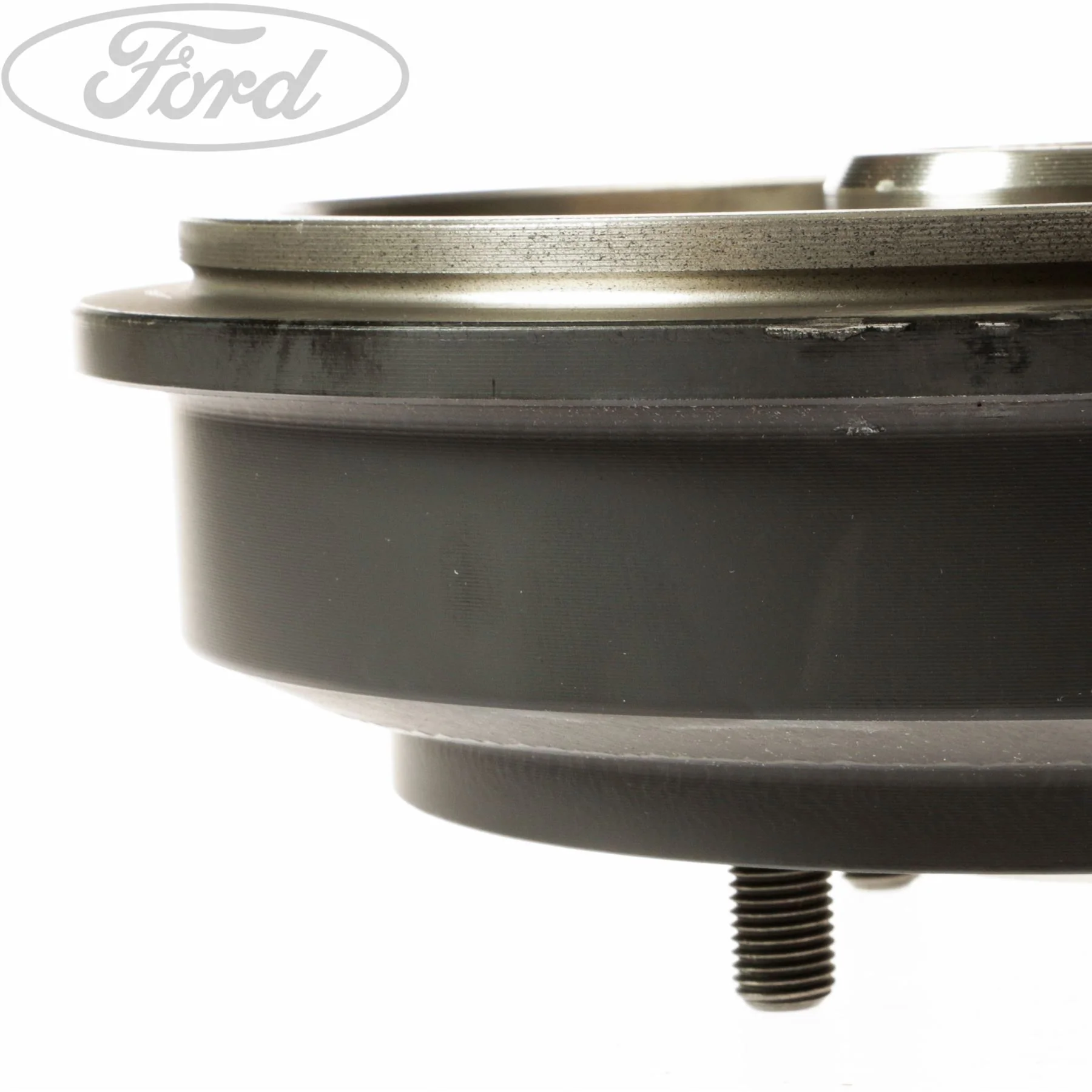 Tambor de freno trasero y buje de rueda de 203 mm (UNIDAD) original para Ford Fusion Fiesta V 1507055 - Image 4