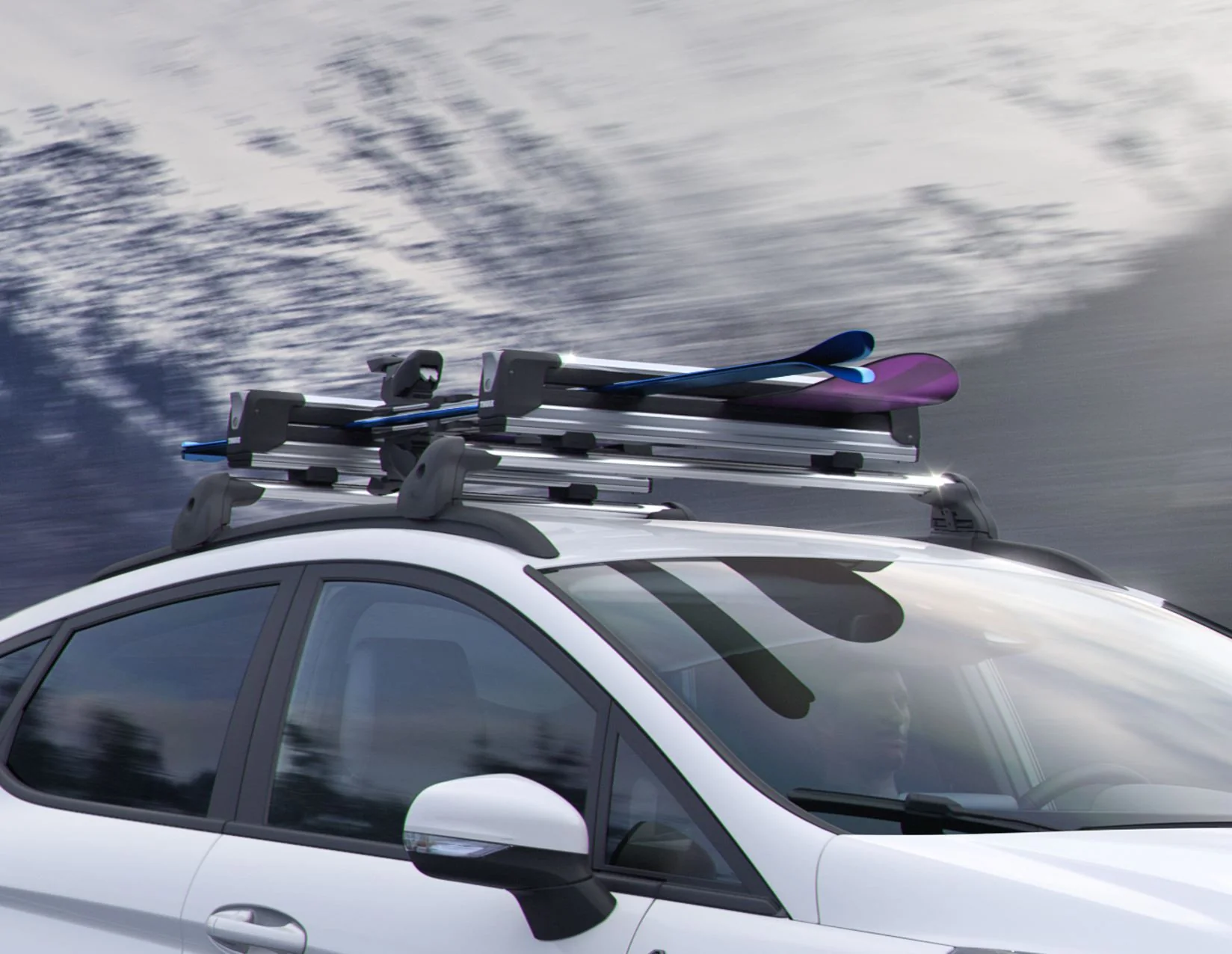 Thule®* Accesorio portaesquís para techo SnowPack Extender 7325. - Image 8
