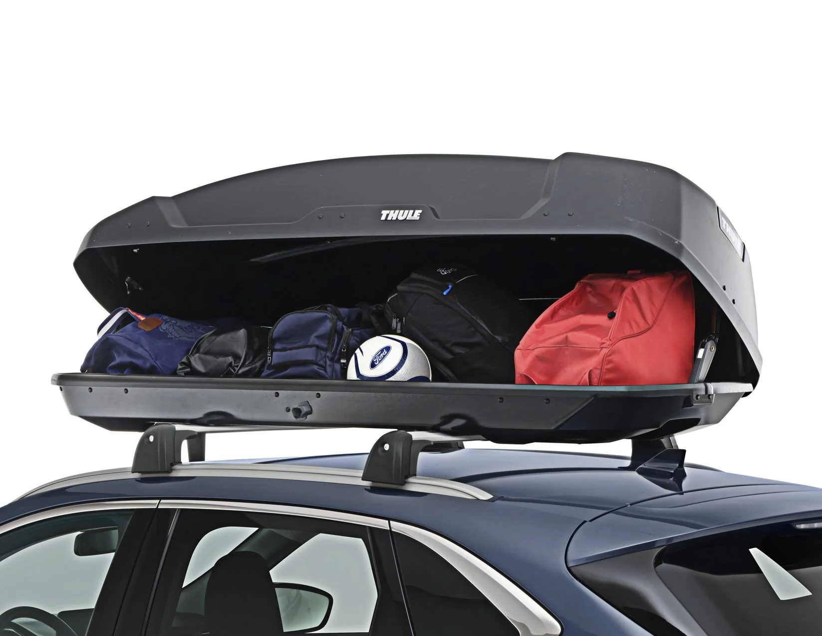 Thule®* Baúl de techo FORCE XT L, en color negro mate Aeroskin - Image 13