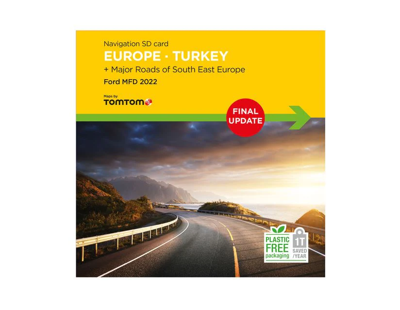 TomTom* Actualización de mapas para sistema de navegación Ford MFD. - Image 2