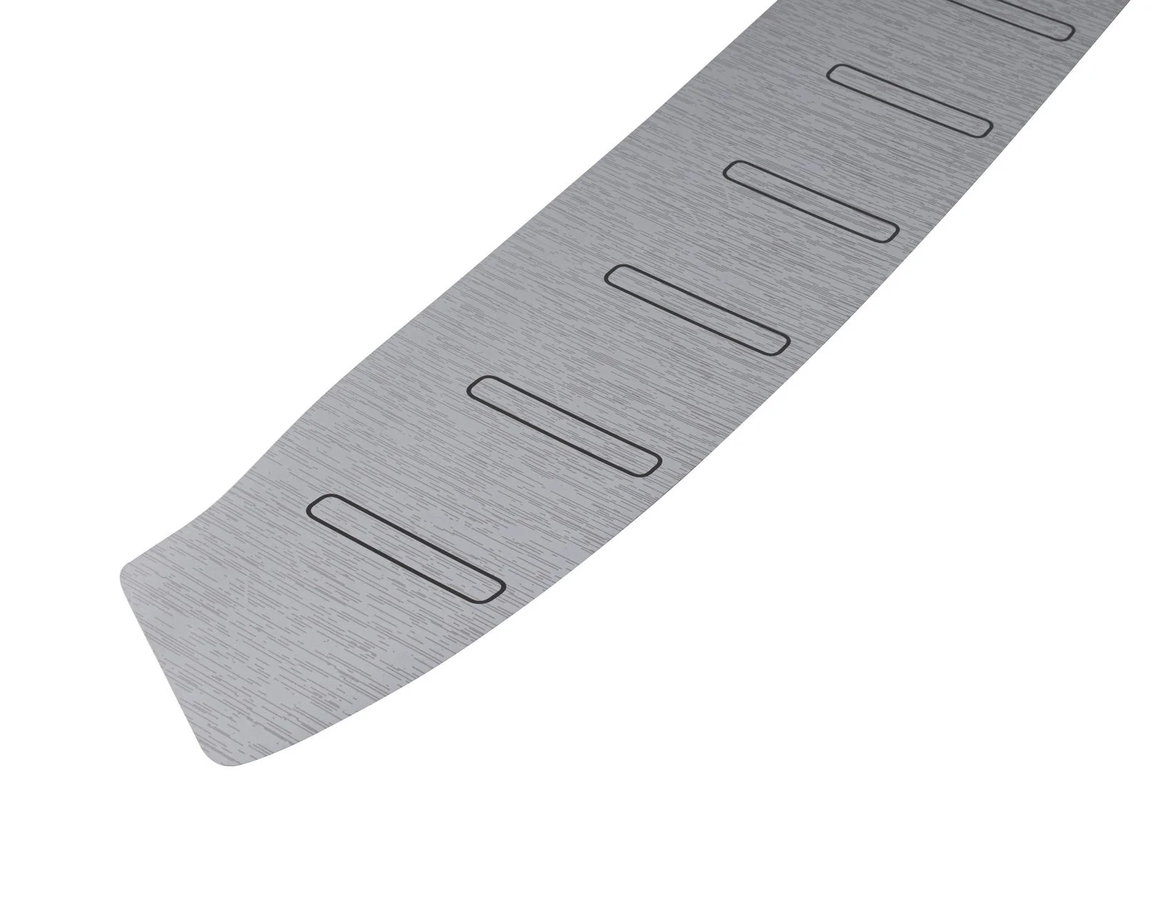Tourneo Connect & Transit Connect Lámina protectora de paragolpes trasero de aluminio pulido, con logo Connect. - Image 4