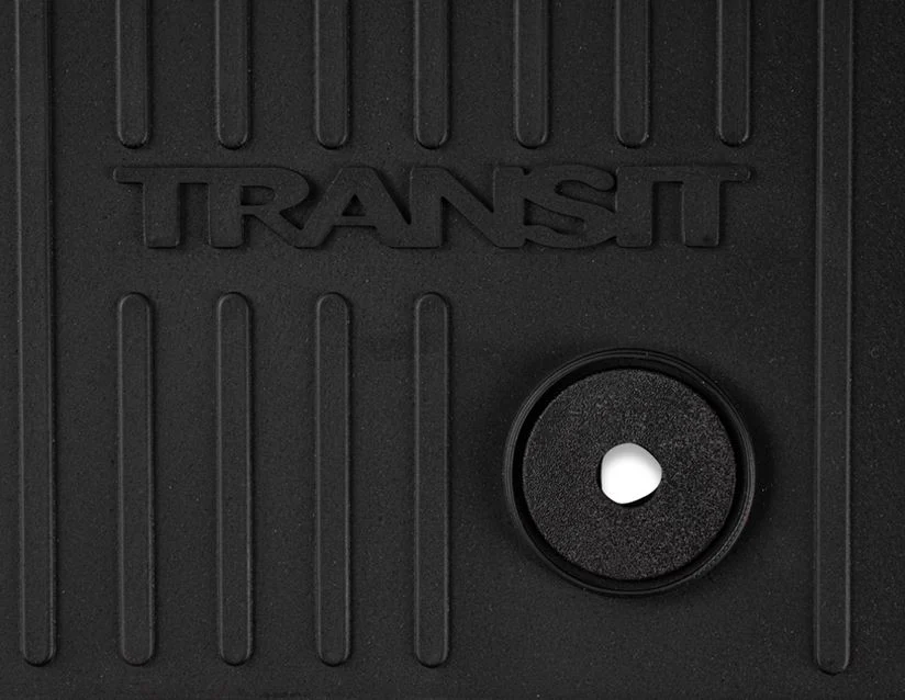 Tourneo Custom Alfombrillas de goma traseras, en color negro, para la segunda o tercera fila de asientos. - Image 7