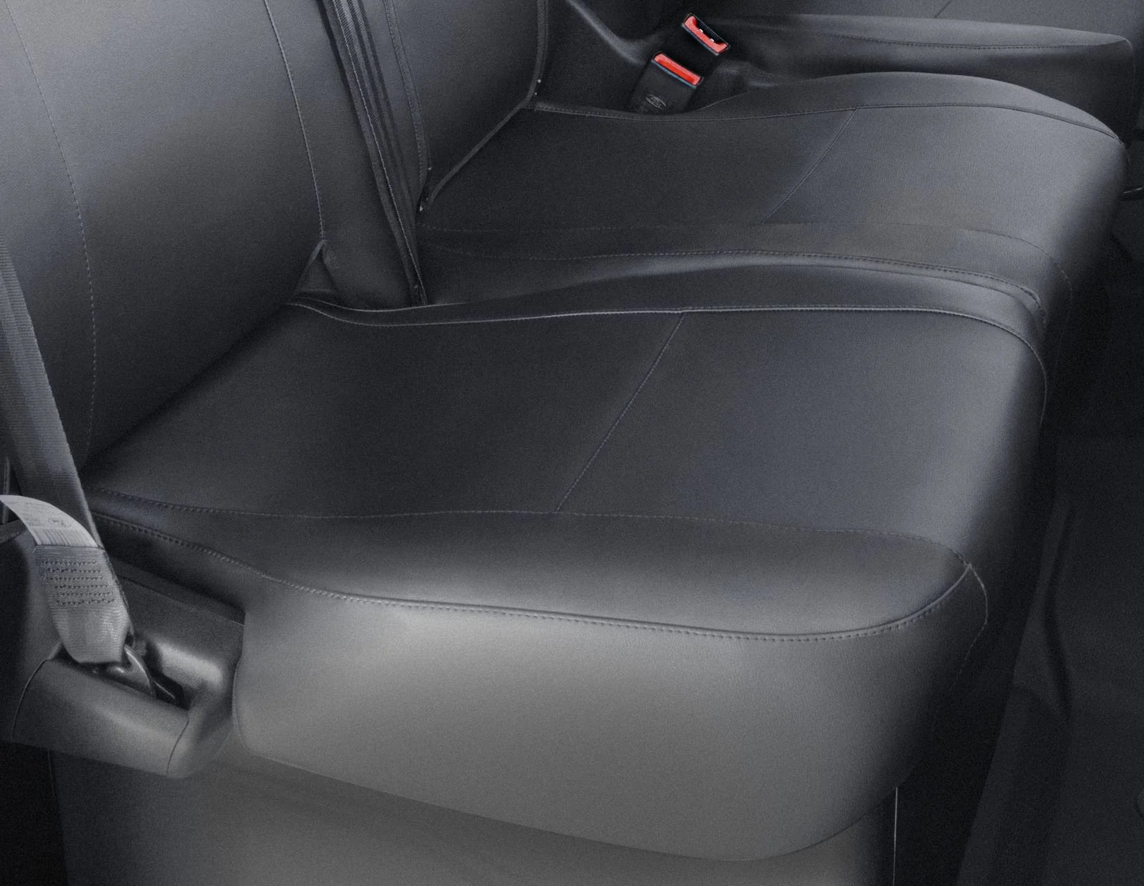 Tourneo Custom & Transit Custom ACTIVline* Funda de asiento premium, para asiento de pasajero doble, piel sintética en color negro - Image 3