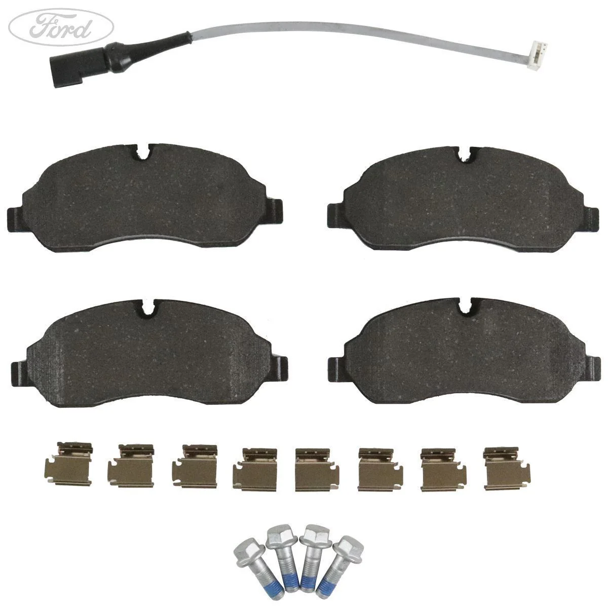 Ford Transit 2014-2024 Forro Freno Trasero Ruedas Dobles Negro 2391870 - Image 7