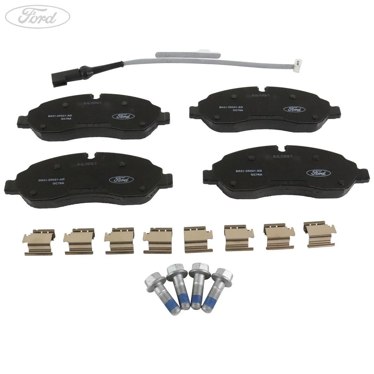 Ford Transit 2014-2024 Forro Freno Trasero Ruedas Dobles Negro 2391870 - Image 8