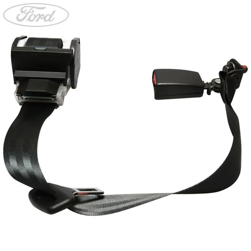 Ford Transit 19-24 Cinturón Seguridad Cabina Doble Negro 2036668 - Image 3