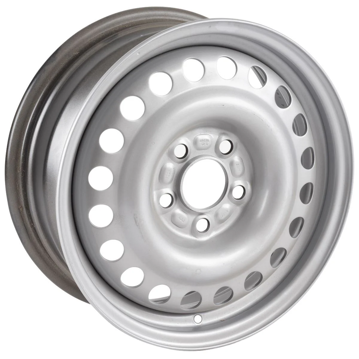 Ford Transit Connect 2002-2024 Rueda Repuesto 6J x 15 Acero Plata 5048529