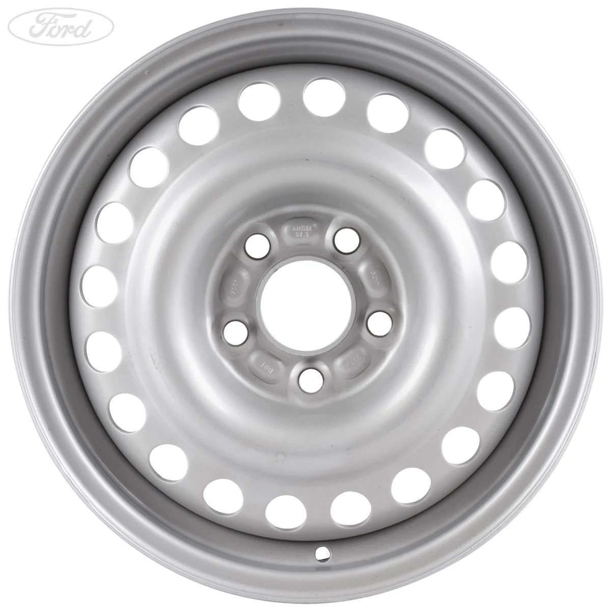 Ford Transit Connect 2002-2024 Rueda Repuesto 6J x 15 Acero Plata 5048529 - Image 3