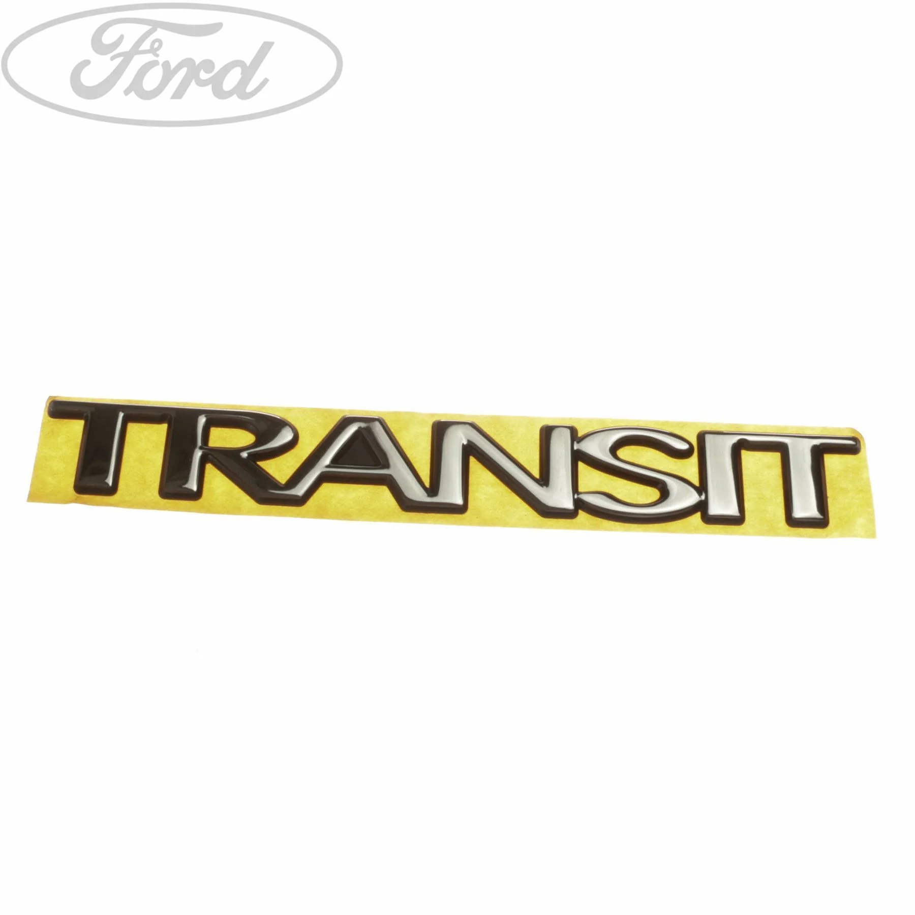 Ford Transit Connect Emblema Placa Nombre Puerta Delantera Negra 5134996 - Image 2