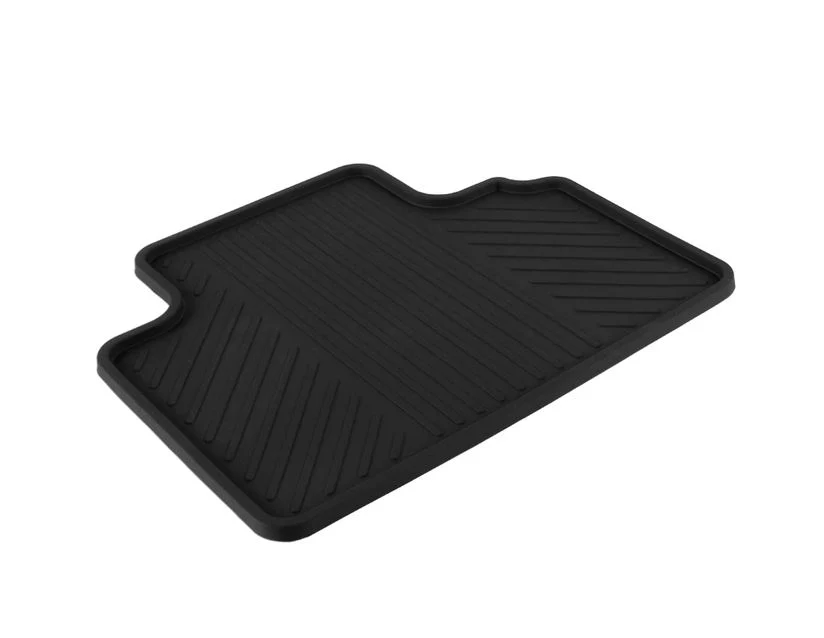 Transit Courier & Tourneo Courier Alfombrillas de goma traseras, en color negro. - Image 6