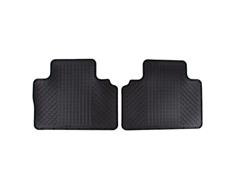 Transit Courier & Tourneo Courier Alfombrillas de goma traseras, en color negro. - Image 8