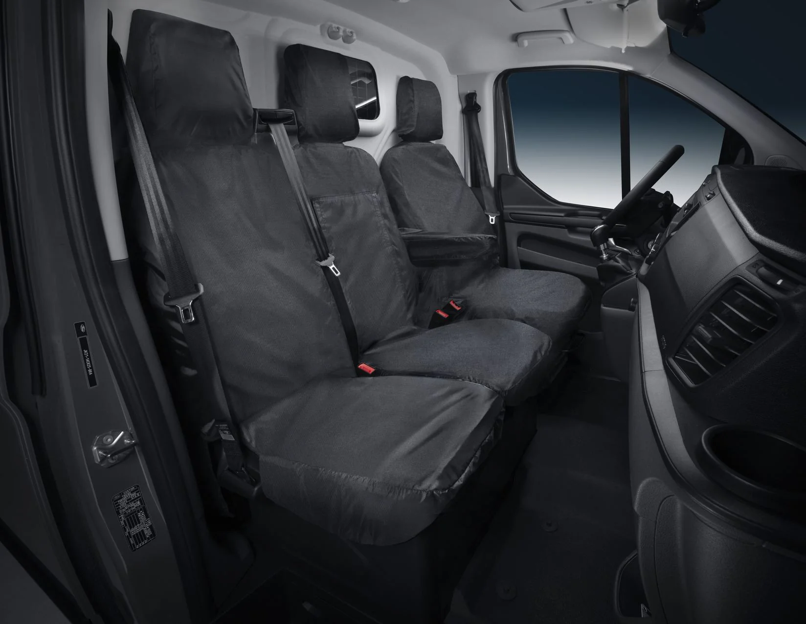 Transit Custom HDD* Funda de asiento para el asiento doble del pasajero