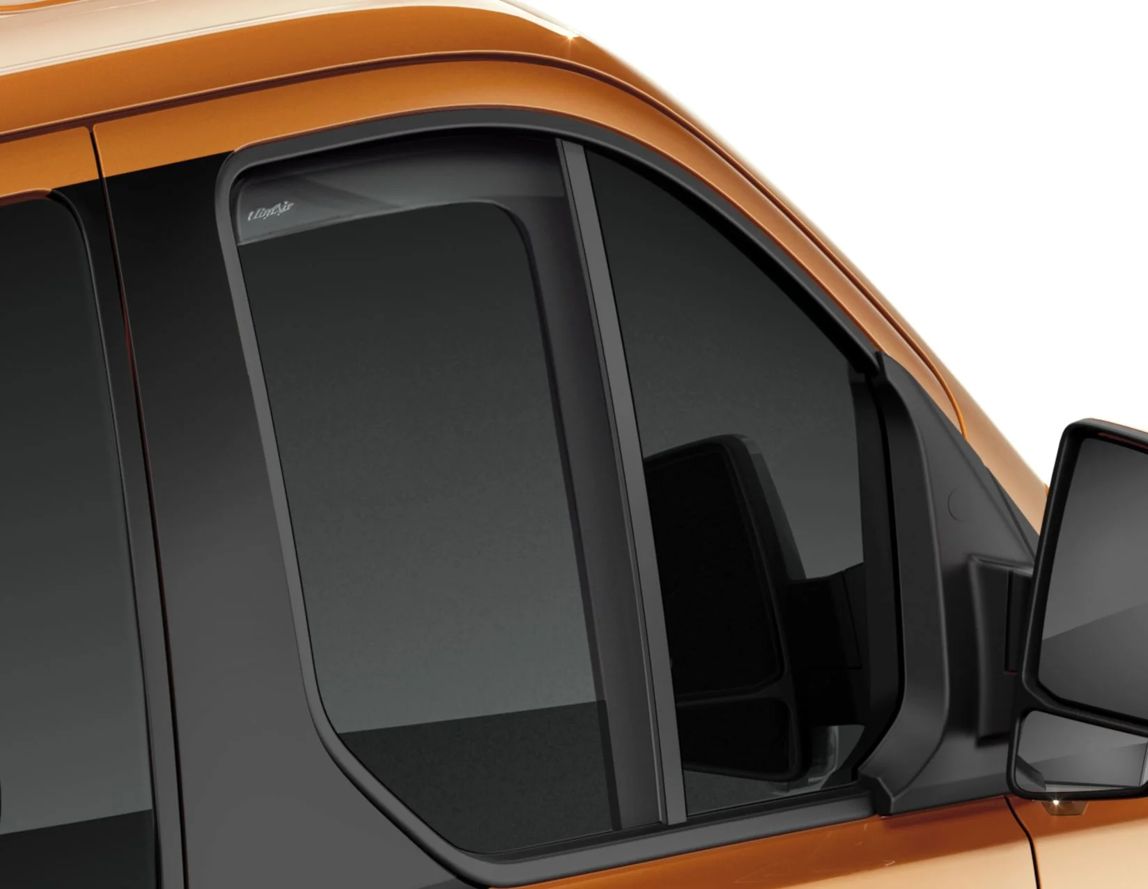 Transit Custom & Tourneo Custom ClimAir®* Deflector de aire para ventanillas delanteras, transparentes. - Image 4