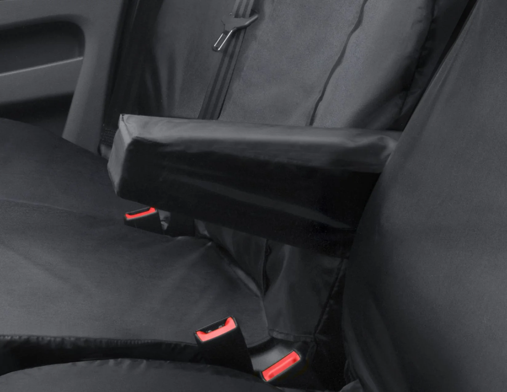 Transit Custom & Transit HDD* Funda de asiento para el asiento del conductor, en color negro. - Image 5
