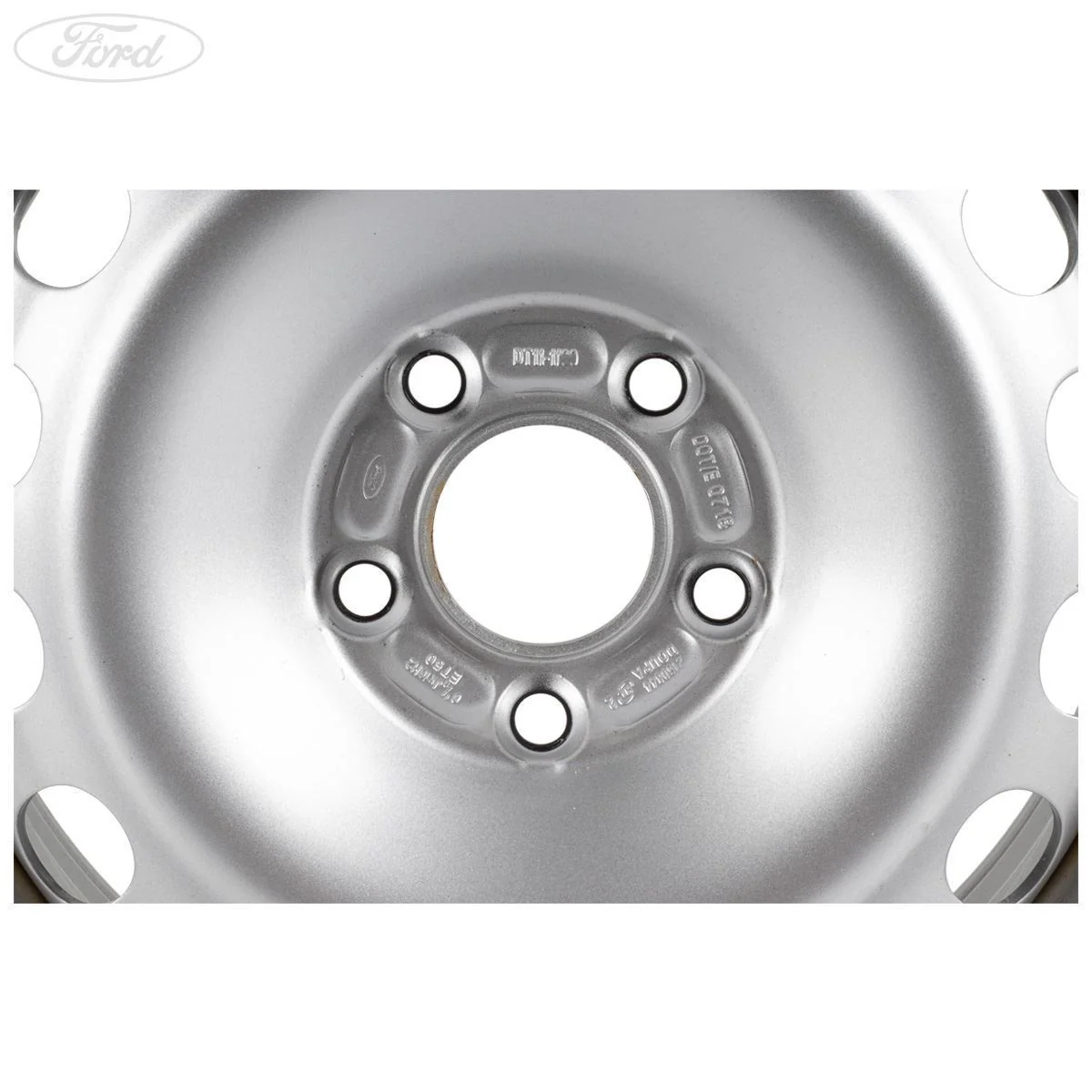 Ford Transit/Tourneo 2013-2024 Rueda 6.5 X 16 Acero Plata 1825135 - Image 3